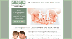 Desktop Screenshot of ctcollaborativedivorce.com